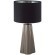 8125/1T COMFI LN25 черный/серый, керамика/текстиль Настольная лампа E27 1*60W 220V HINAMI
