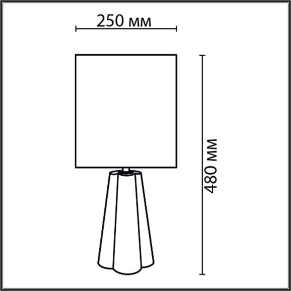 8125/1T COMFI LN25 черный/серый, керамика/текстиль Настольная лампа E27 1*60W 220V HINAMI