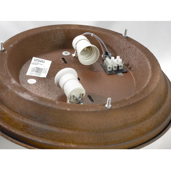 Настенно-потолочный светильник Lussole GRLSP-8068 HUNTSVILLE IP21 под лампы 2xE27 20W