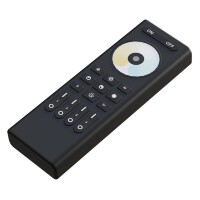 Arte Lamp A70RC-02CH-BK Пульт управления MIX светодиодными лентами, регулировка яркости, смена цветности 2700-6000К и вкл-выкл. используется с двуканальным контроллером A70C-02CH-WF