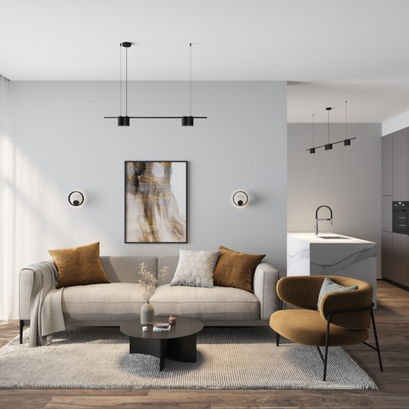 Настенный светильник Orbit DK5060-BK