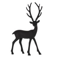 427137 BALIGUIAN Статуэтка Олень декоративная L270 B100 H440 алюминий черный