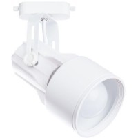 Однофазный двужильный трековый светильник Arte Lamp A6252PL-1WH LYRA под сменную лампу Е27