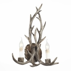 SL154.701.02 ST Luce CORNA Настенное бра, E14,2х40W, серый