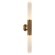 SY2848 Lussole BLOUNT Бра бронзовое с белыми стеклянными плафонами, 2 x E27, IP20