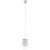 49202 Подвес CARDIGAN, 1x60W (E27), Ø120, H1100, сталь, патина, серо-голубой/стекло