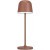 900459 Аккумуляторная настольная лампа сенсорная  MANNERA, 2,2W(LED), Ø110, H340, IP54, алюм.,сталь, рыжий/пластик,белый