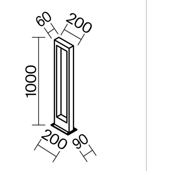 Уличный наземный светильник Maytoni O425FL-L10GF Bonn IP65 светодиодный LED 10W