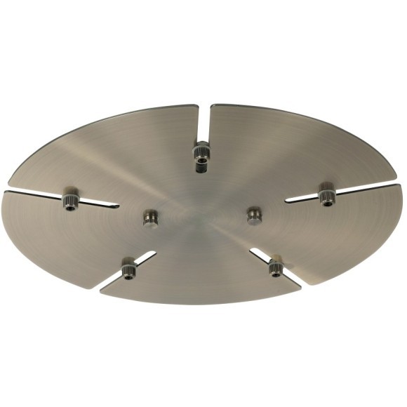 Универсальная потолочная база Crystal Lux D350-5 BRONZE