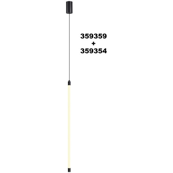 Модульный светодиодный линейный светильник 10W 4000K 960Лм Novotech VITZ 359354