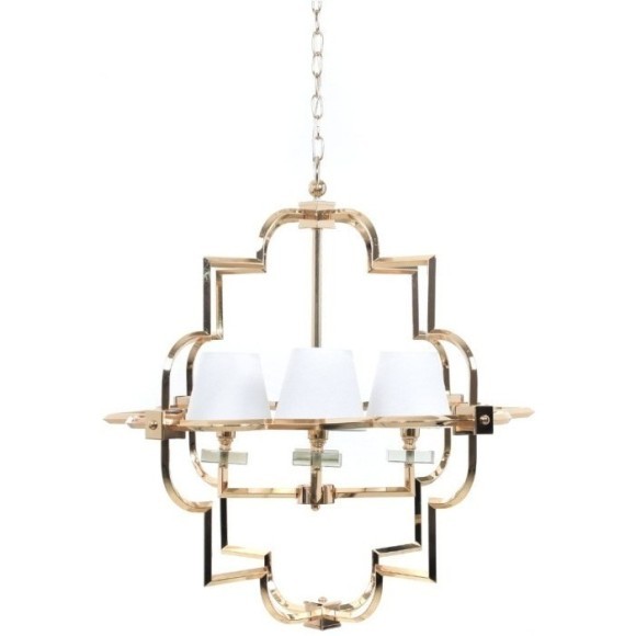 Подвесная люстра Baltimore LDP 8020-4 GD+WT