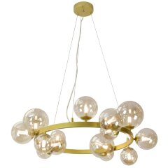 Подвесной светильник кольцом Lussole LSP-8751 BERKELEY IP21 под лампы 14xG9 350W Подвесной светильник кольцом Lussole LSP-8751 BERKELEY IP21 под лампы 14xG9 350W