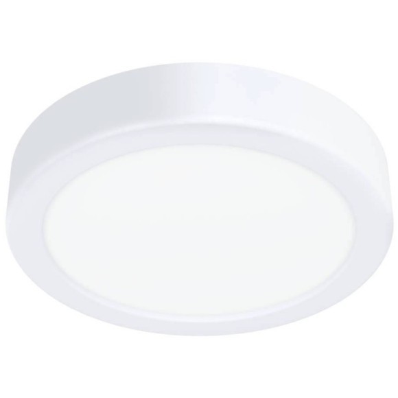 900582 Накладной светильник диммируемый FUEVA 5, 11W (LED), 3000K, Ø160, сталь, белый / пластик, белый