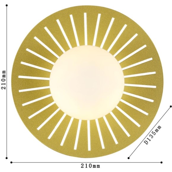 Настенный светильник Sonnenblume 2356-1W