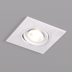 DK3021-WH Встраиваемый светильник IP20 10Вт GU5.3 белый пластик DK3021-WH Встраиваемый светильник IP20 10Вт GU5.3 белый пластик