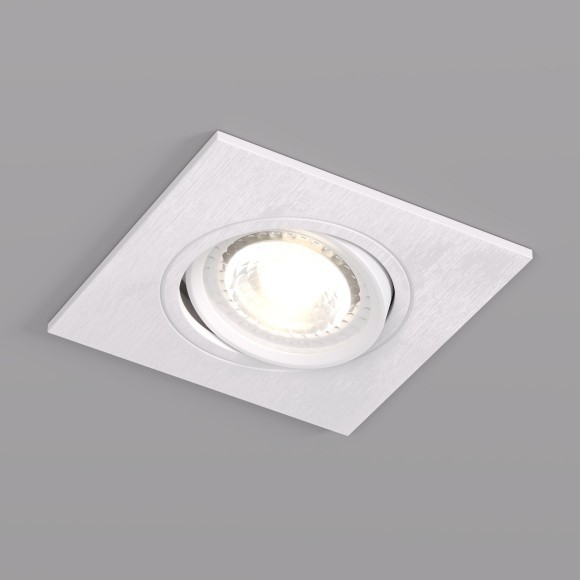 DK3021-WH Встраиваемый светильник IP20 10Вт GU5.3 белый пластик