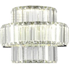 SL1622.111.01 Светильник настенный ST-Luce Хром/Прозрачный LED 1*21W 4000K TIVOLI SL1622.111.01 Светильник настенный ST-Luce Хром/Прозрачный LED 1*21W 4000K TIVOLI