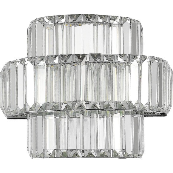 SL1622.111.01 Светильник настенный ST-Luce Хром/Прозрачный LED 1*21W 4000K TIVOLI