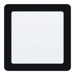 99188 Светодиодный встраиваемый светильник FUEVA 5, 10,5W (LED), 166х166, ET26, 1350lm, 4000K, сталь, черн 99188 Светодиодный встраиваемый светильник FUEVA 5, 10,5W (LED), 166х166, ET26, 1350lm, 4000K, сталь, черн
