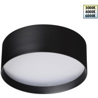 Светильник накладной светодиодный Novotech с переключ. цв. температуры IP20 LED 24W 220-240V 3000К\4000К\6000К ORBIS 359599