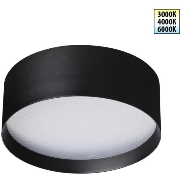 Светильник накладной светодиодный Novotech с переключ. цв. температуры IP20 LED 24W 220-240V 3000К\4000К\6000К ORBIS 359599 Светильник накладной светодиодный Novotech с переключ. цв. температуры IP20 LED 24W 220-240V 3000К\4000К\6000К ORBIS 359599