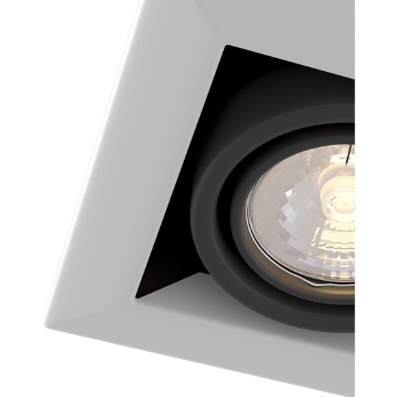 Встраиваемый светильник Maytoni DL008-2-01-W Metal Modern под лампу 1xGU10 50W Встраиваемый светильник Maytoni DL008-2-01-W Metal Modern под лампу 1xGU10 50W