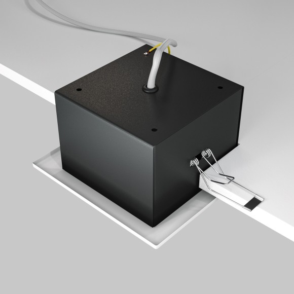 Встраиваемый светильник Maytoni DL008-2-01-W Metal Modern под лампу 1xGU10 50W Встраиваемый светильник Maytoni DL008-2-01-W Metal Modern под лампу 1xGU10 50W