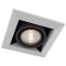 Встраиваемый светильник Maytoni DL008-2-01-W Metal Modern под лампу 1xGU10 50W