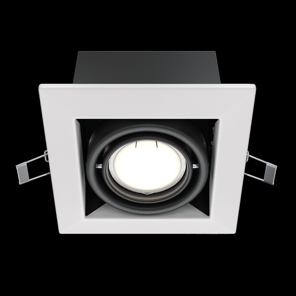 Встраиваемый светильник Maytoni DL008-2-01-W Metal Modern под лампу 1xGU10 50W Встраиваемый светильник Maytoni DL008-2-01-W Metal Modern под лампу 1xGU10 50W