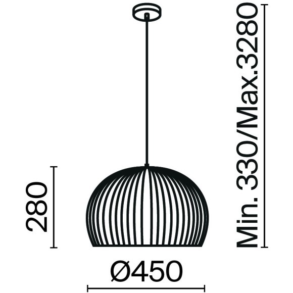 Подвесной светильник Maytoni MOD195PL-01W1