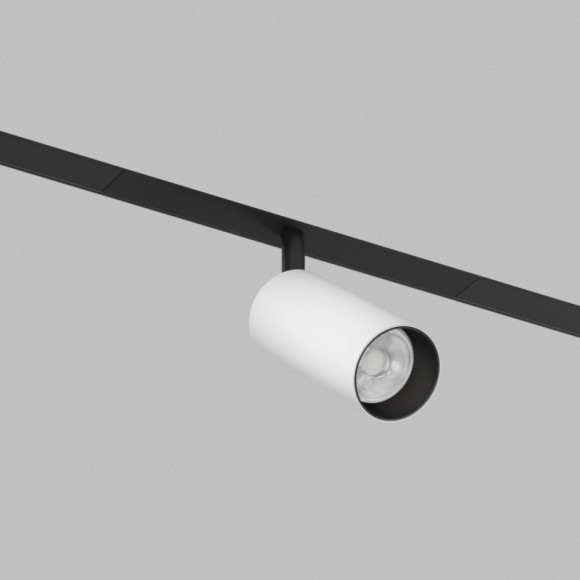 DK8040-BW+BK Трековый магнитный светодиодный SMART (TUYA, Алиса, Wi-Fi, пам. настроек) светильник Denkirs SMART 220V CRI90+ 3000-6000К 650Лм 24° 9Вт