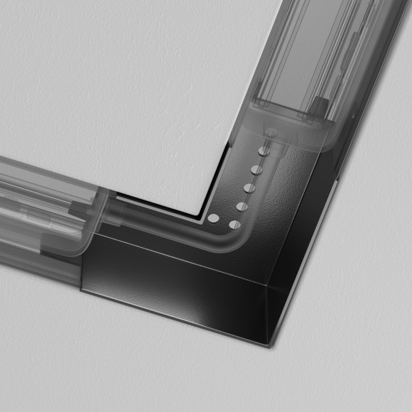 Коннектор угловой для встраиваемого в ГКЛ 12.5мм шинопровода Maytoni Radity TRA084CL-12B Коннектор угловой для встраиваемого в ГКЛ 12.5мм шинопровода Maytoni Radity TRA084CL-12B
