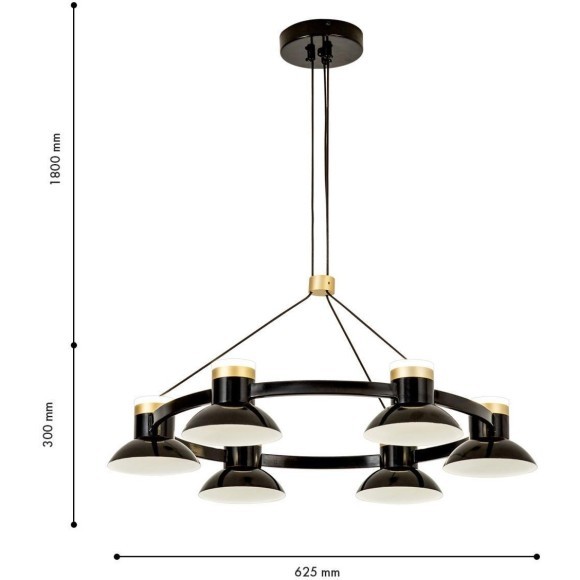 Подвесная люстра Tatti 4516-6P