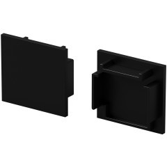 Комплект заглушек (для профиля 25×22) 2 шт., ALM-2522-B-EC 642066 Комплект заглушек (для профиля 25×22) 2 шт., ALM-2522-B-EC 642066