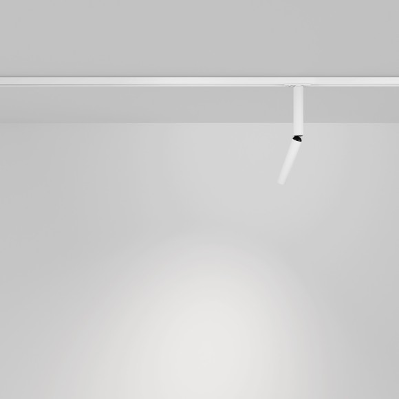 Однофазный двужильный светодиодный трековый светильник Maytoni Unity TR142-1-6W4K-W Focus Dual 4000К 490Лм CRI90+ 36° 6Вт