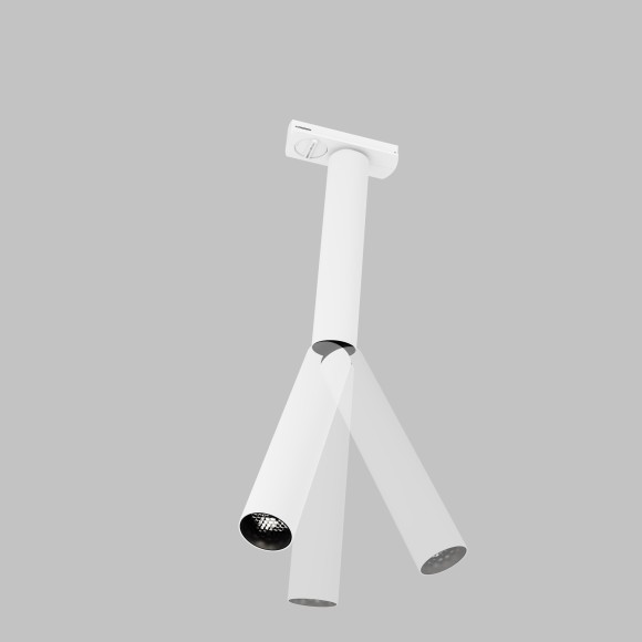 Однофазный двужильный светодиодный трековый светильник Maytoni Unity TR142-1-6W4K-W Focus Dual 4000К 490Лм CRI90+ 36° 6Вт