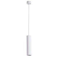 Подвесной светильник цилиндр Arte Lamp A1524SP-1WH SIRIUS под лампу 1xGU10 35W