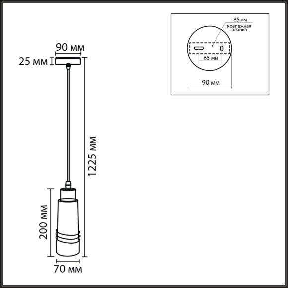 8361/1A Подвес Lumion MODERNI E27 60W 220V LILO 8361/1A Подвес Lumion MODERNI E27 60W 220V LILO