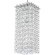 Подвесной светильник с 1 плафоном Lightstar 795424 Cristallo под лампу 1xG9 40W
