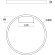 Люстра потолочная Maytoni MOD058CL-L25B4K Rim светодиодная LED 25W