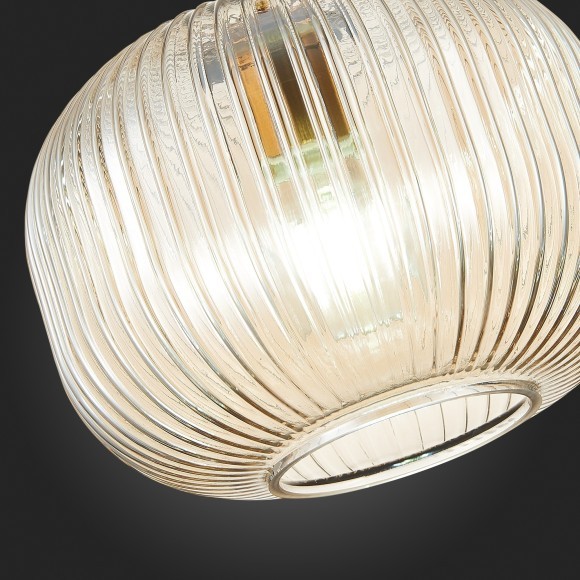 SL1154.313.01 Подвес ST-Luce Латунь/Коньячный E27 1*60W GRAN SL1154.313.01 Подвес ST-Luce Латунь/Коньячный E27 1*60W GRAN