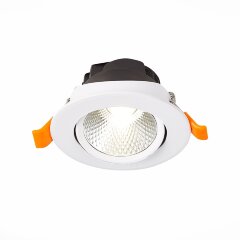 ST211.538.06.24 Св-к встр. Белый LED 1*6W 3000K 480Lm Ra80 24° IP20 D86xH50 220-240V Встраиваемые светильники ST211.538.06.24 Св-к встр. Белый LED 1*6W 3000K 480Lm Ra80 24° IP20 D86xH50 220-240V Встраиваемые светильники