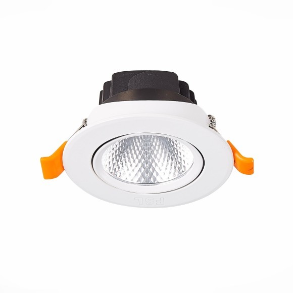 ST211.538.06.24 Св-к встр. Белый LED 1*6W 3000K 480Lm Ra80 24° IP20 D86xH50 220-240V Встраиваемые светильники ST211.538.06.24 Св-к встр. Белый LED 1*6W 3000K 480Lm Ra80 24° IP20 D86xH50 220-240V Встраиваемые светильники