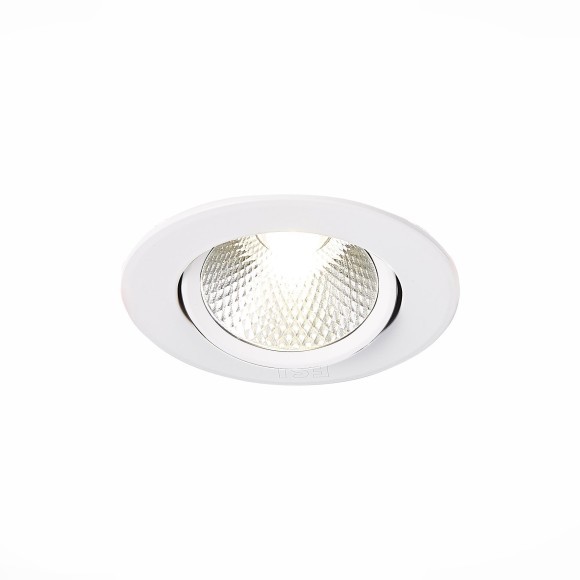 ST211.538.06.24 Св-к встр. Белый LED 1*6W 3000K 480Lm Ra80 24° IP20 D86xH50 220-240V Встраиваемые светильники ST211.538.06.24 Св-к встр. Белый LED 1*6W 3000K 480Lm Ra80 24° IP20 D86xH50 220-240V Встраиваемые светильники