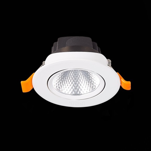 ST211.538.06.24 Св-к встр. Белый LED 1*6W 3000K 480Lm Ra80 24° IP20 D86xH50 220-240V Встраиваемые светильники ST211.538.06.24 Св-к встр. Белый LED 1*6W 3000K 480Lm Ra80 24° IP20 D86xH50 220-240V Встраиваемые светильники