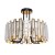 Люстра хрустальная Arte Lamp A1028PL-6BK Amber под лампы 6xE14 40W