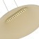 SL3001.713.01 Светильник подвесной ST-Luce Бежевый,Белый/Бежевый,Белый LED 1*12W SENTITO