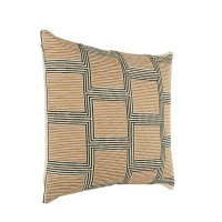 420308 CHEVERY Декоративная подушка L450 B450 наволочка 100% хлопок наполнитель полиэстер оранжевый черный кремовый