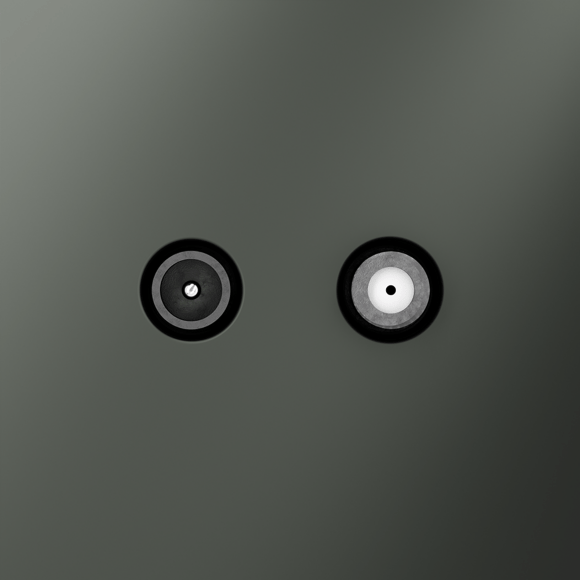 Розетка телевизионная встраиваемая VOLTUM S70 оконечная TV+SAT, (титан)