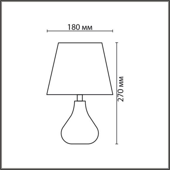 Настольная лампа E14 Lumion NAINA 8184/1T